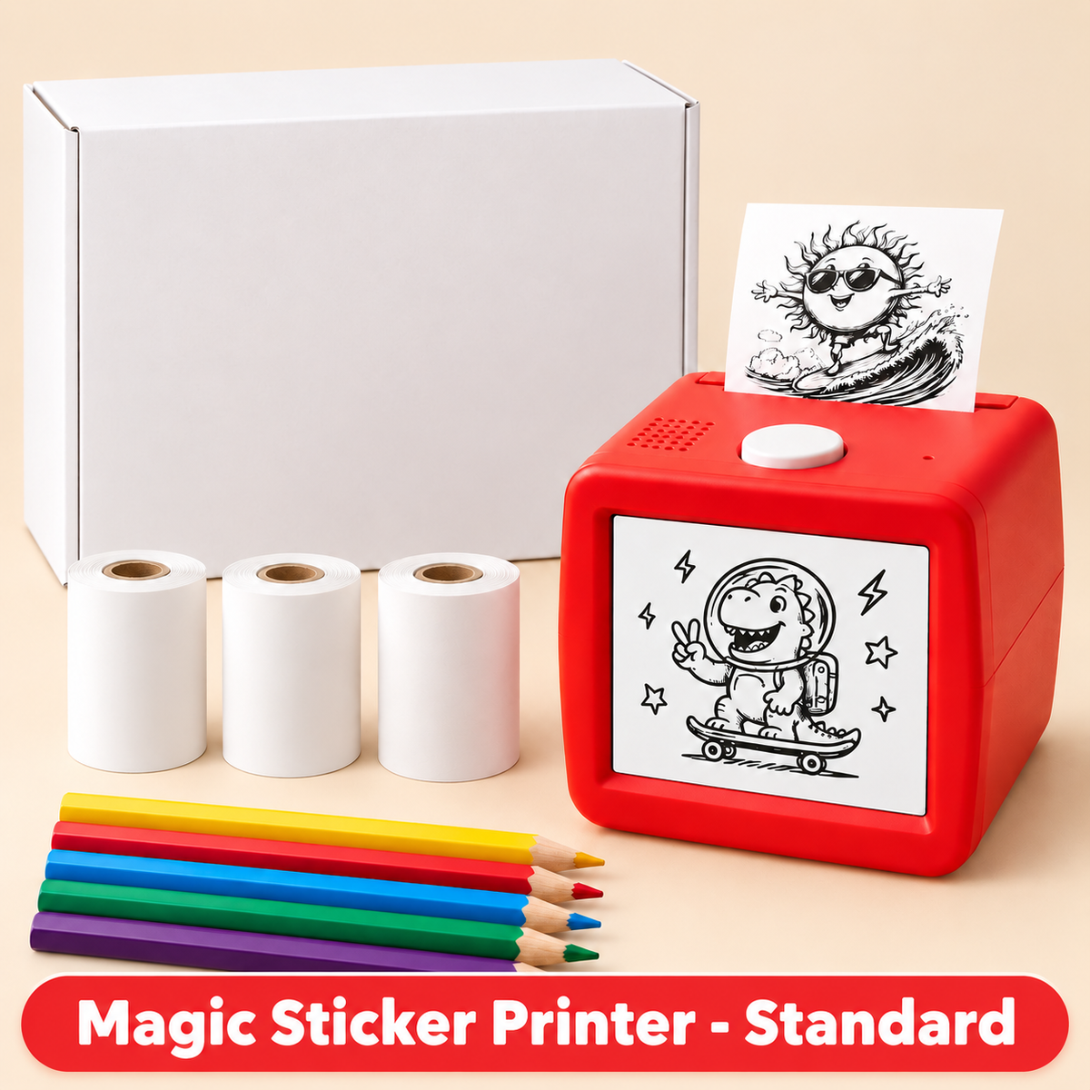 AI Sticker Maker for Kids – Create & Print Any Sticker