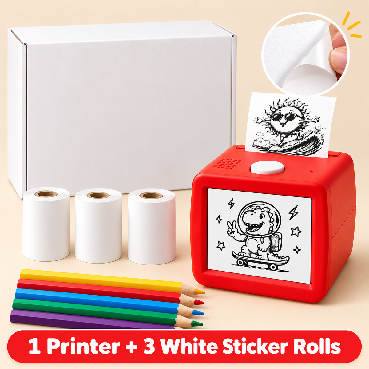 AI Sticker Maker for Kids – Create & Print Any Sticker
