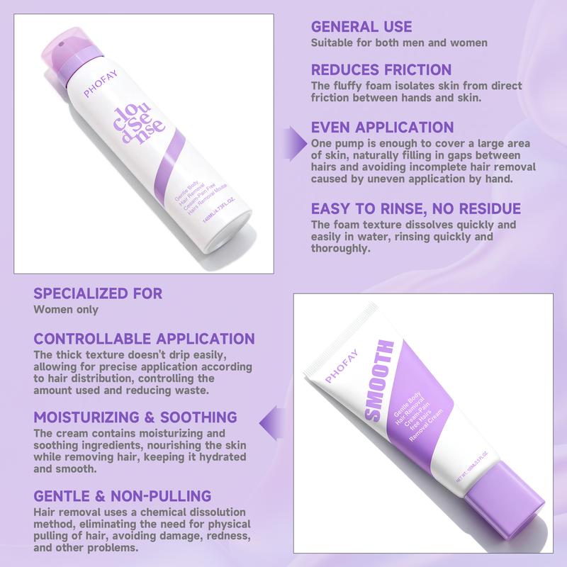 Gentle Body Hair Removal Spray